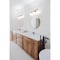 Z-Lite Vaughn Vanity, 3-Light, 7.75 In.W x 22.5 In.L x 9.5 In.H, Luxe Gold/Matte Opal 735-3V-LG - alternate 4